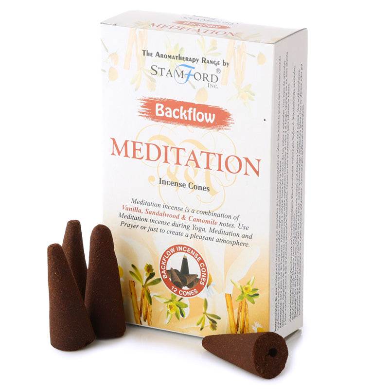 37462 Stamford Backflow Incense Cones Meditation - Gift Arch