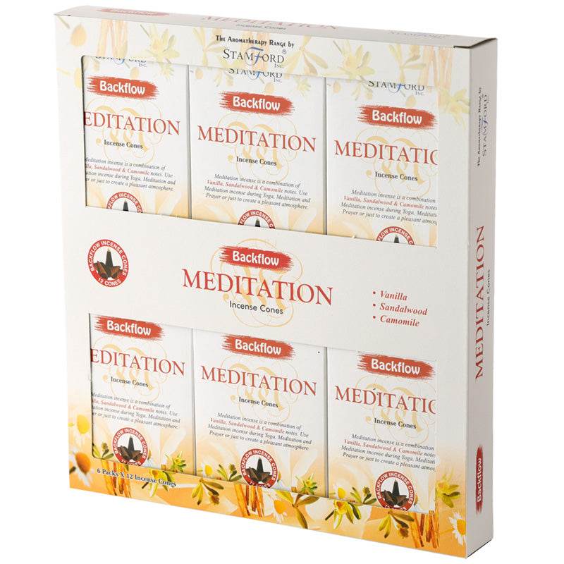 37462 Stamford Backflow Incense Cones Meditation - Gift Arch