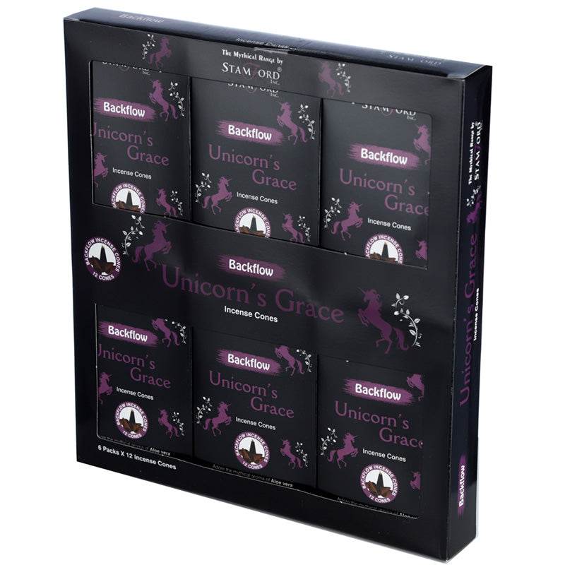 37483 Stamford Backflow Incense Cones Unicorns Grace - Gift Arch