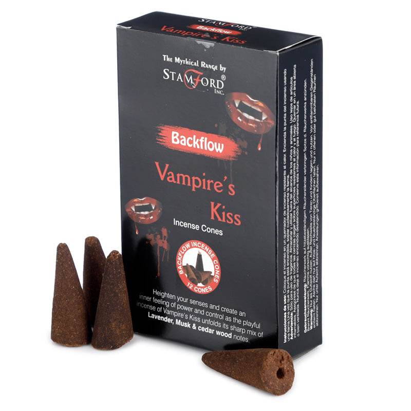 37484 Stamford Backflow Incense Cones Vampires Kiss - Gift Arch