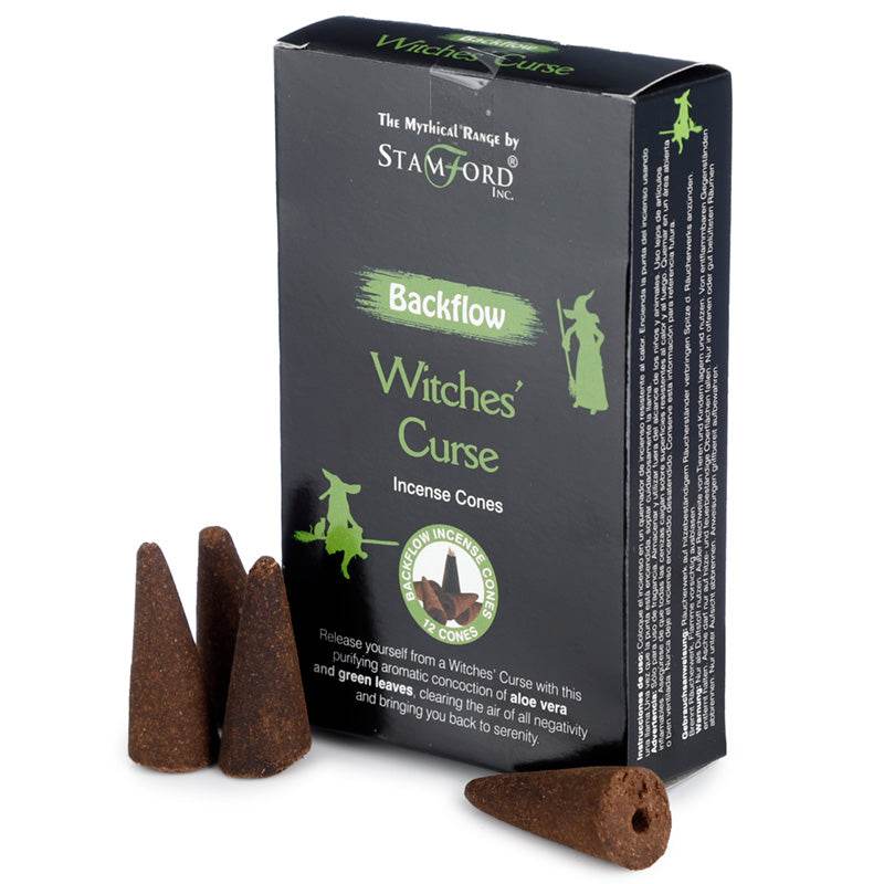 37485 Stamford Backflow Incense Cones Witches Curse - Gift Arch