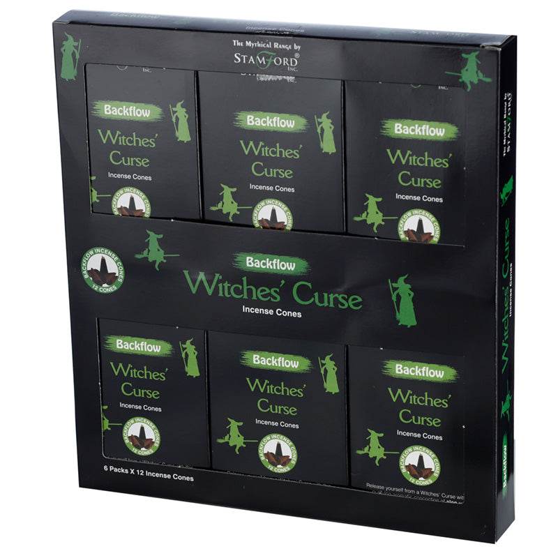 37485 Stamford Backflow Incense Cones Witches Curse - Gift Arch