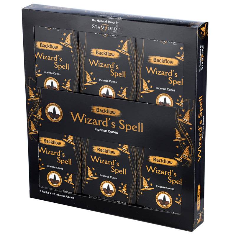 37486 Stamford Backflow Incense Cones Wizards Spell - Gift Arch