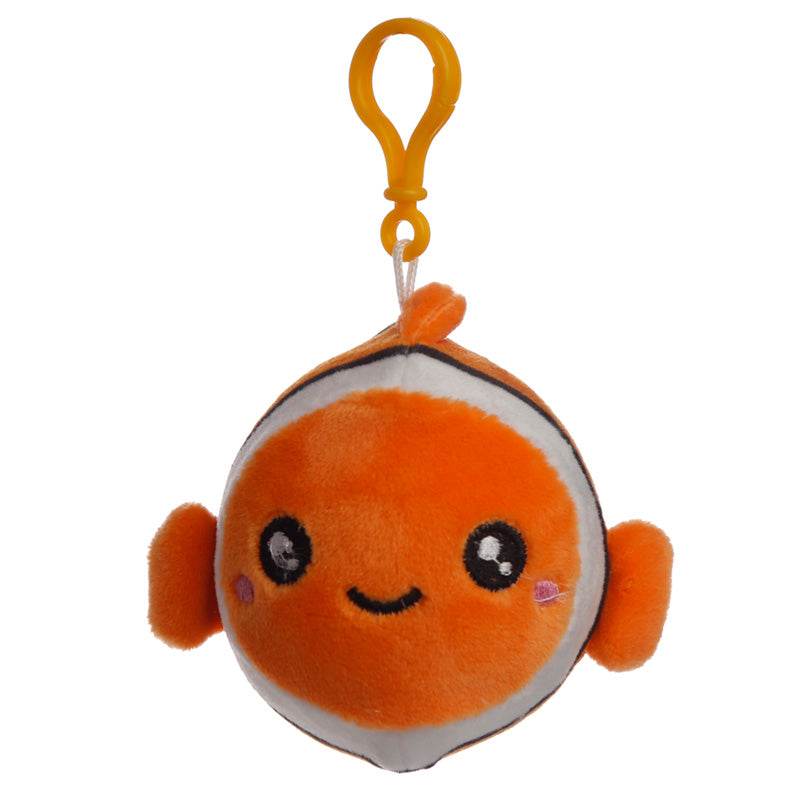 Adoramals Squeezies Squishy Plush Sealife Keyring - Gift Arch
