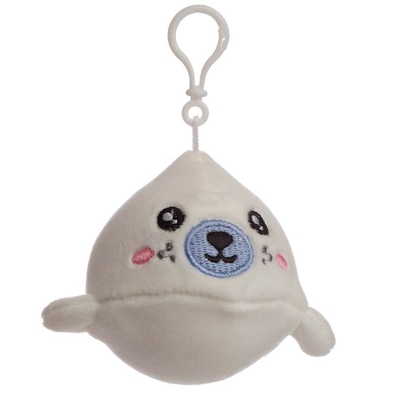 Adoramals Squeezies Squishy Plush Sealife Keyring - Gift Arch