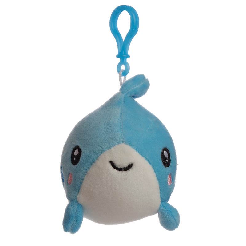 Adoramals Squeezies Squishy Plush Sealife Keyring - Gift Arch