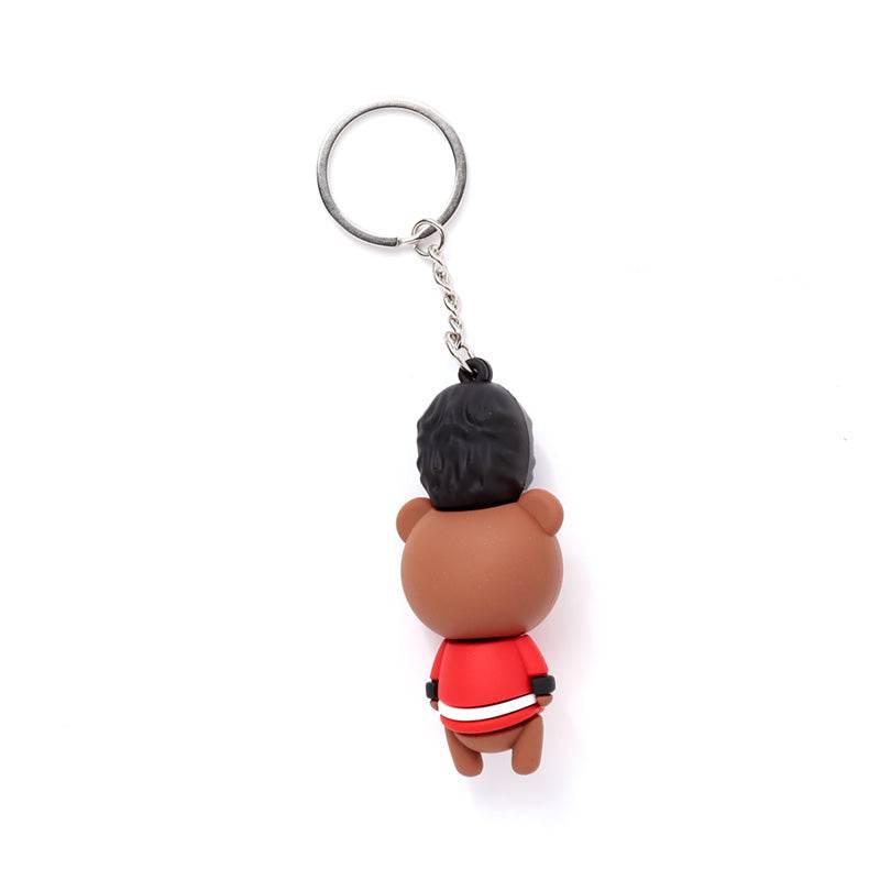 Arthur the Bear London Guardsman 3D PVC Keyring - Gift Arch