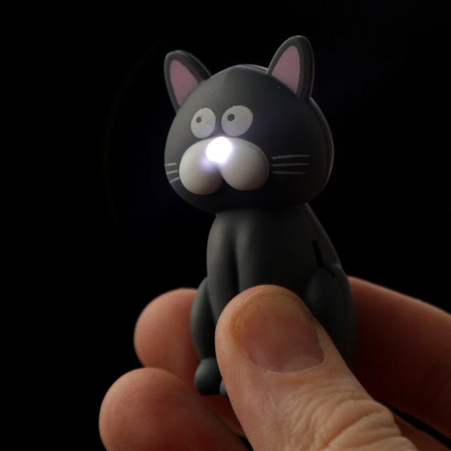 Cat LED Keyring with Meowing Sound - Gift Arch