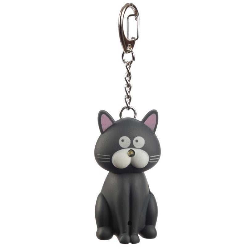 Cat LED Keyring with Meowing Sound - Gift Arch