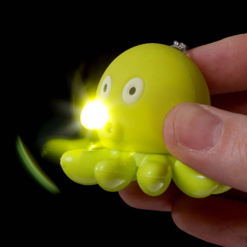 Octopus Penguin & Dolphin LED Sealife Keyring with Sound - Gift Arch