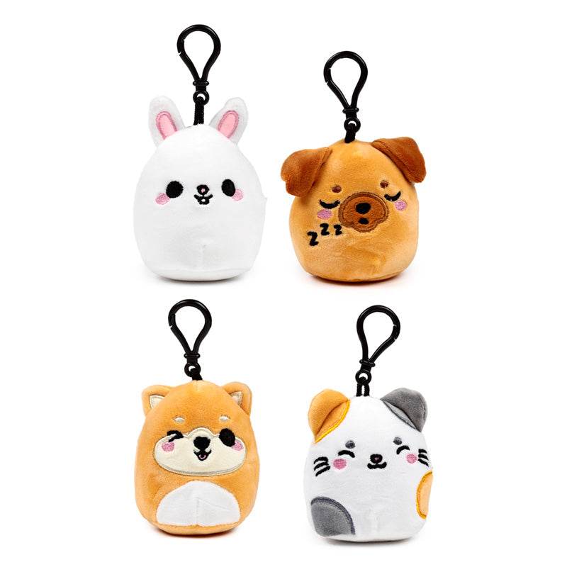 Squidglys Adoramals Pets Plush Mini Keyring - Gift Arch
