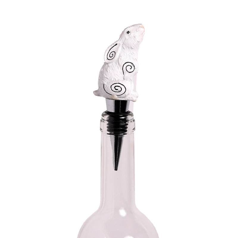 Moon Gazing Hare Bottle Stopper - Gift Arch