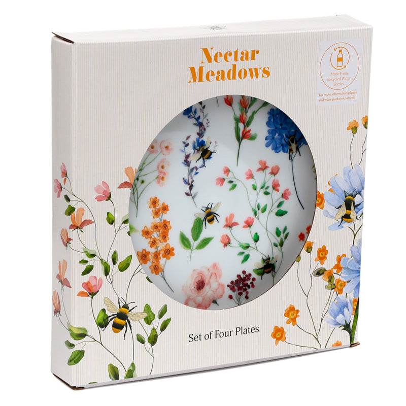 Nectar Meadows Set of 4 RPET Picnic Plates - Gift Arch