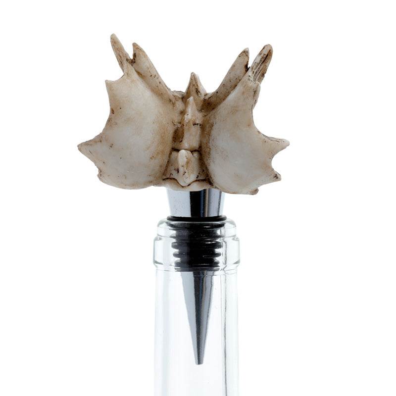 Shadows of Darkness Dragon Skull Bottle Stopper - Gift Arch