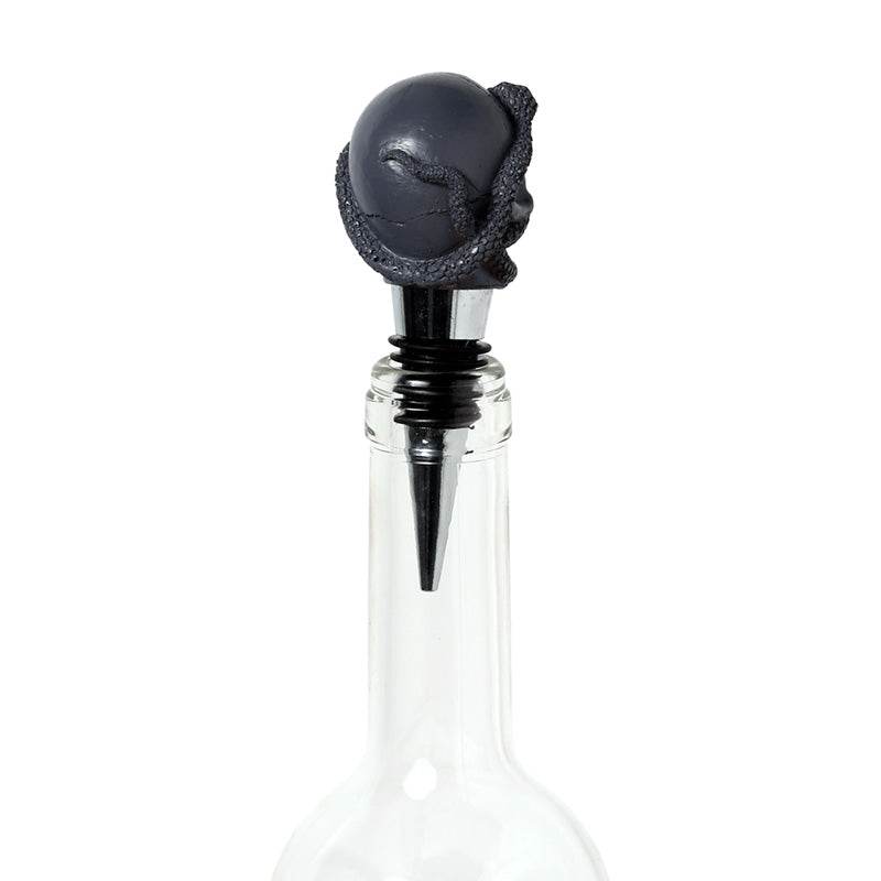Skulls and Roses Skull and Snake Bottle Stopper - Gift Arch