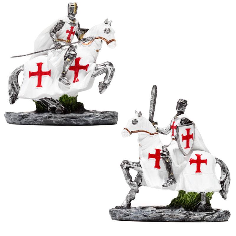 Crusader Knight on Horseback Defender - Gift Arch