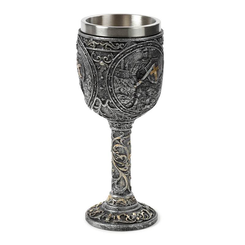 Decorative Knight & Castle Goblet - Gift Arch