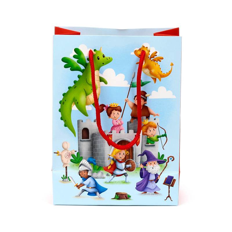 Knights & Dragons Gift Bag Medium - Gift Arch