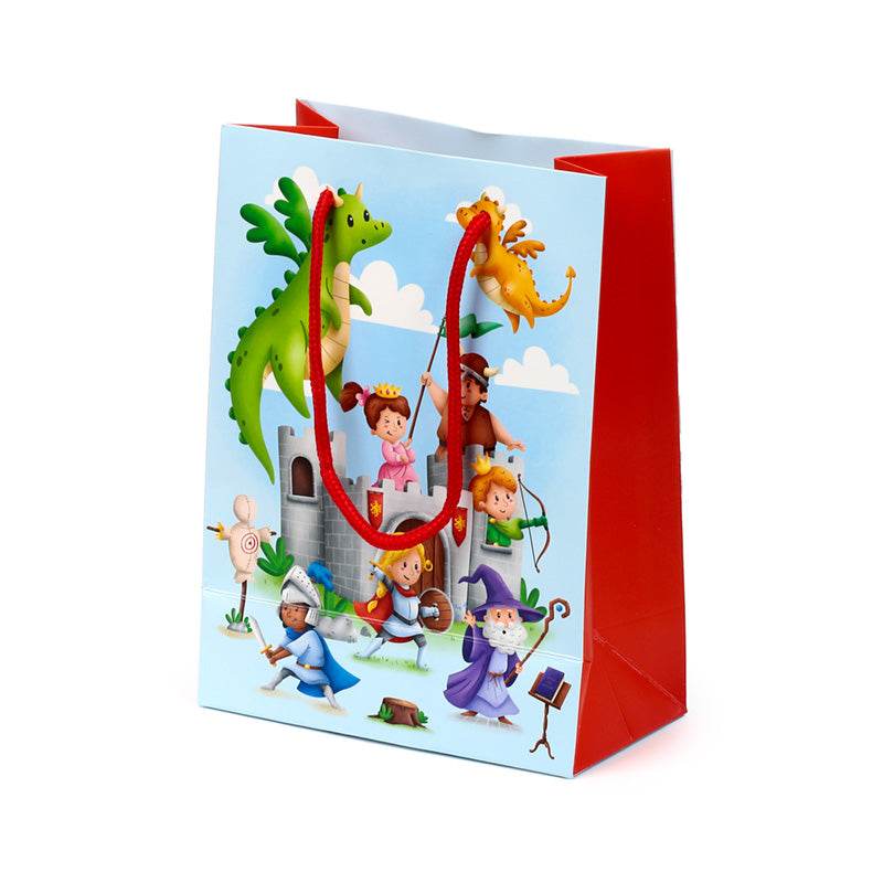 Knights & Dragons Gift Bag Medium - Gift Arch