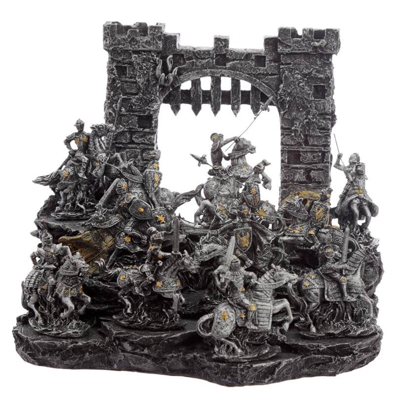 Medieval Knight Castle Battle World Figures - Gift Arch