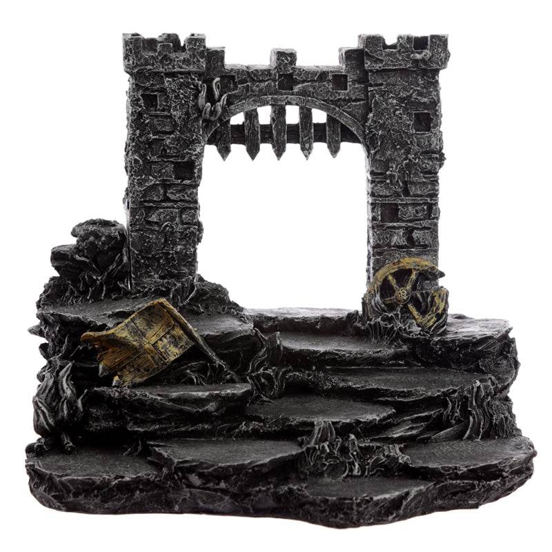 Medieval Knight Castle Battle World Figures Display Stand - Gift Arch