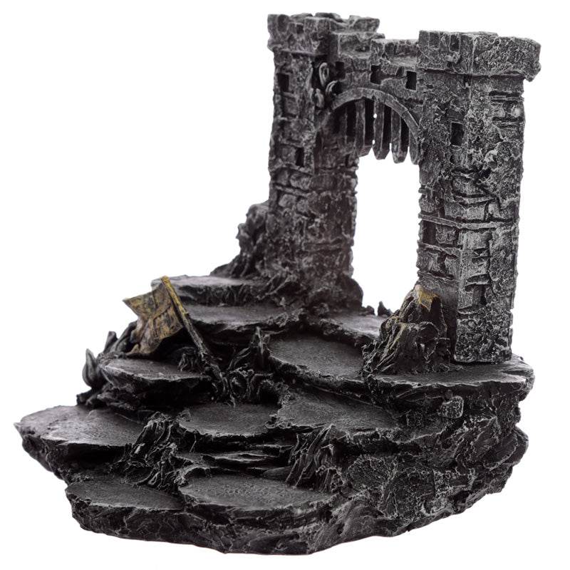 Medieval Knight Castle Battle World Figures Display Stand - Gift Arch