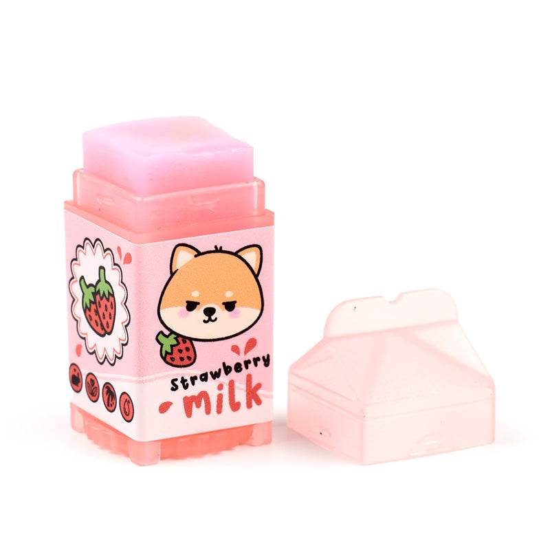 Adoramals Lip Balm in a Milk Carton Shaped Holder - Gift Arch