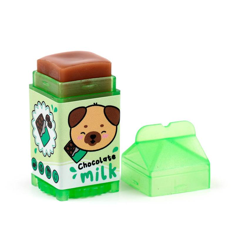 Adoramals Lip Balm in a Milk Carton Shaped Holder - Gift Arch