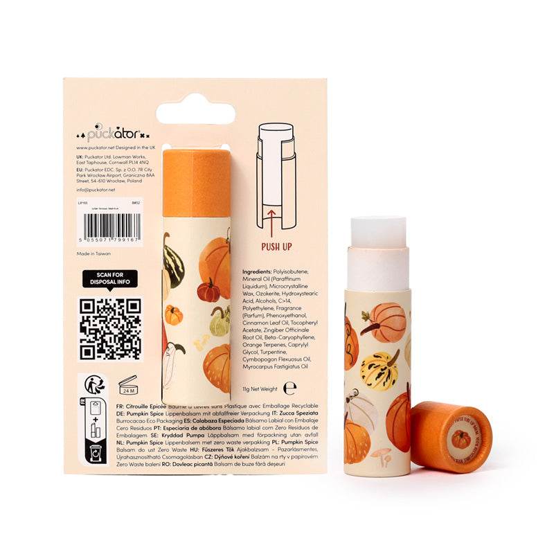 Autumn Harvest Paper Stick Lip Balm - Gift Arch