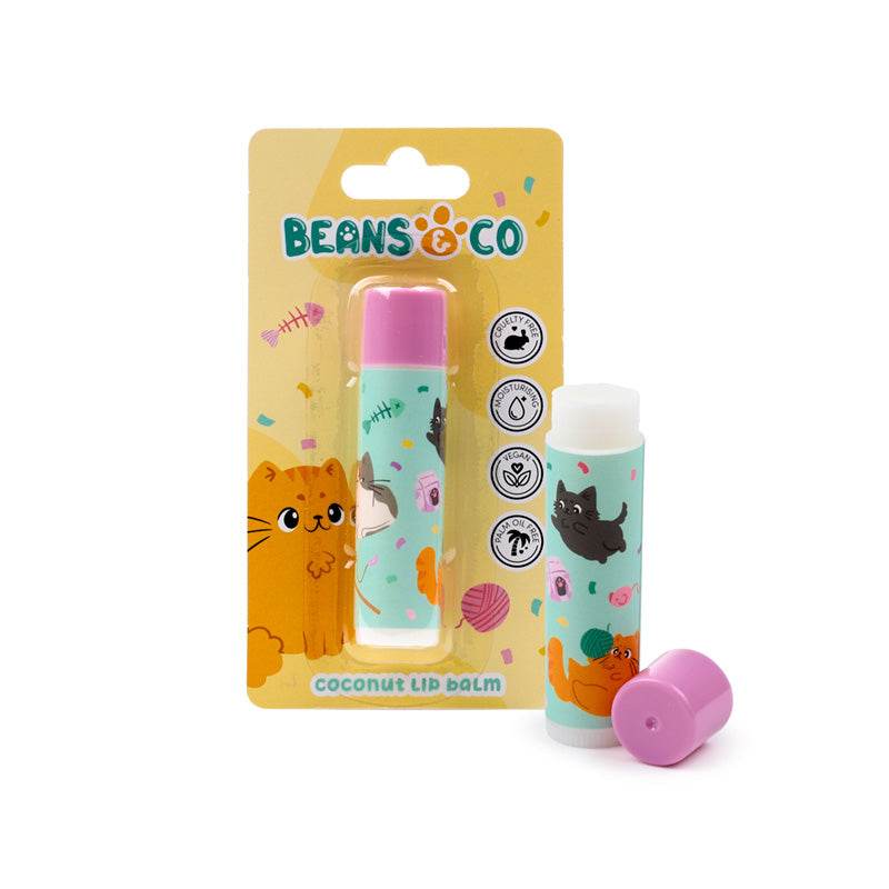 Beans & Co Cats Stick Lip Balm - Gift Arch