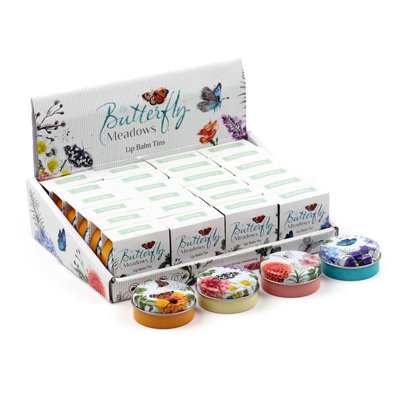 Butterfly Meadows Lip Balm in a Tin - Gift Arch