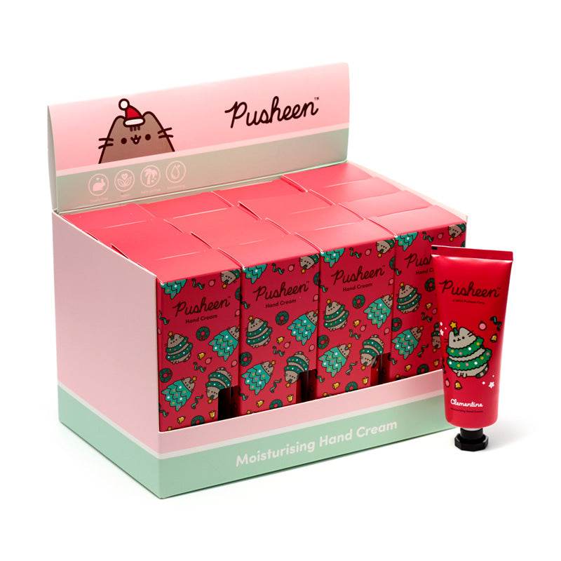 Christmas Pusheen the Cat Clementine Moisturising Hand Cream 75ml - Gift Arch