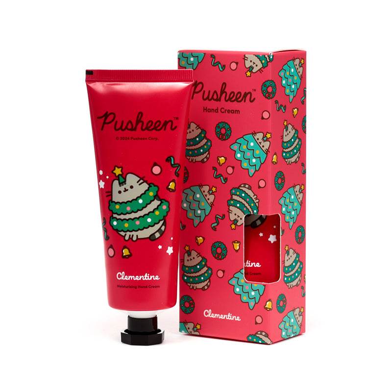Christmas Pusheen the Cat Clementine Moisturising Hand Cream 75ml - Gift Arch