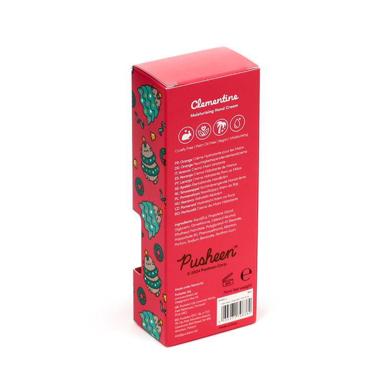 Christmas Pusheen the Cat Clementine Moisturising Hand Cream 75ml - Gift Arch