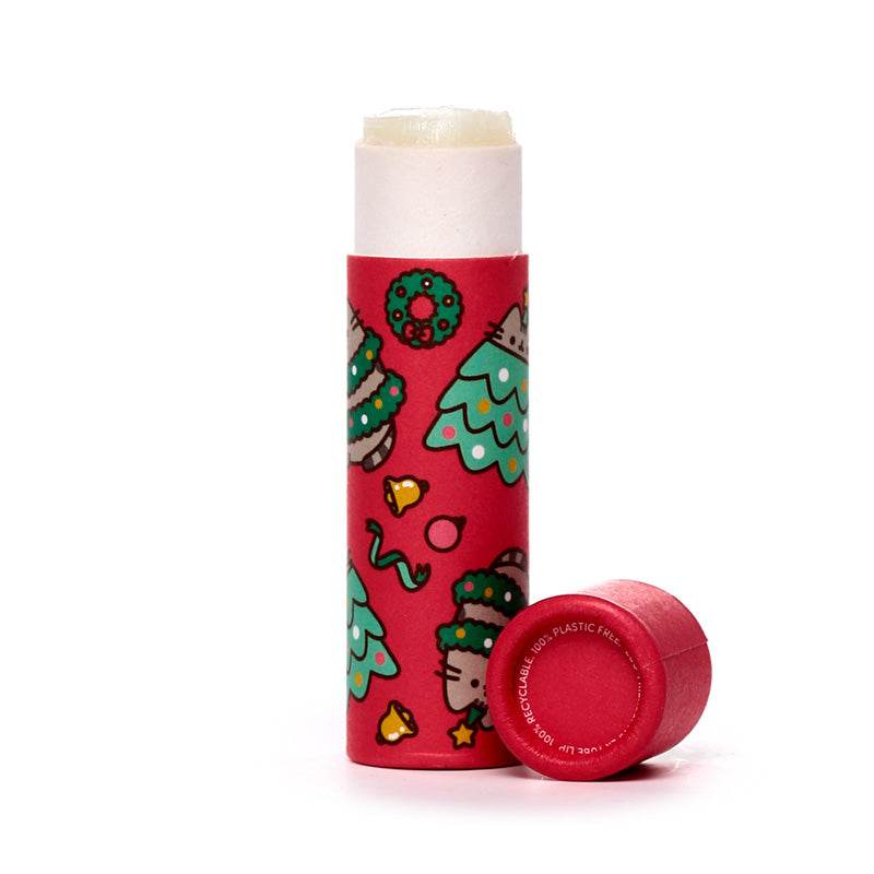 Christmas Pusheen the Cat Paper Stick Lip Balm - Gift Arch