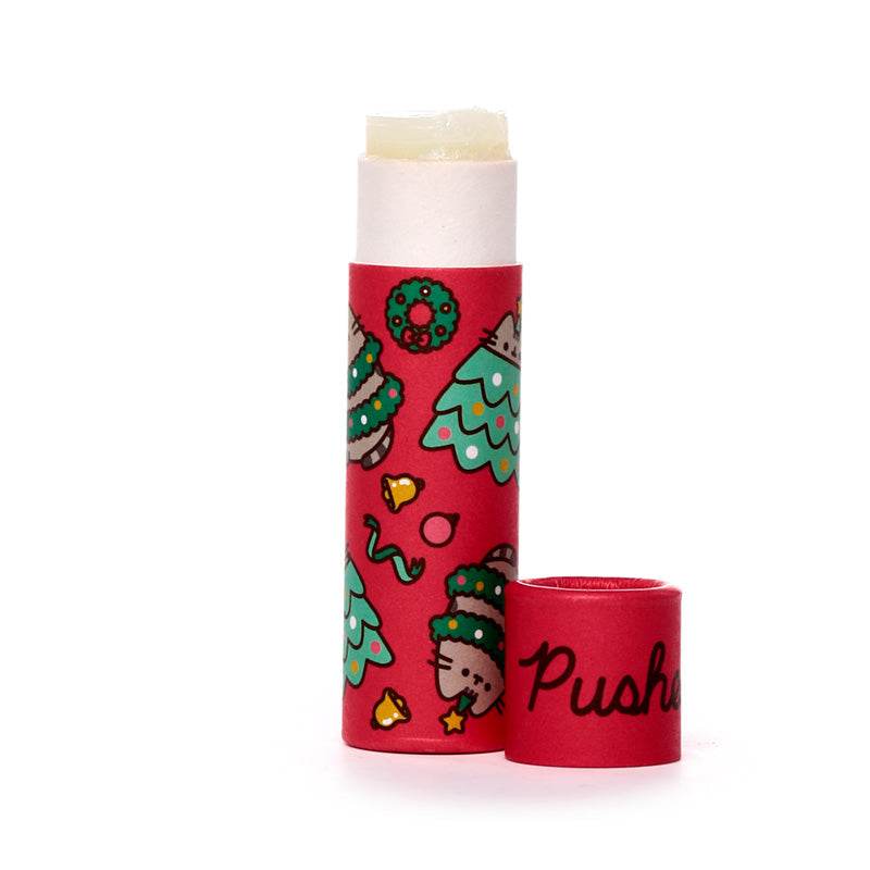 Christmas Pusheen the Cat Paper Stick Lip Balm - Gift Arch