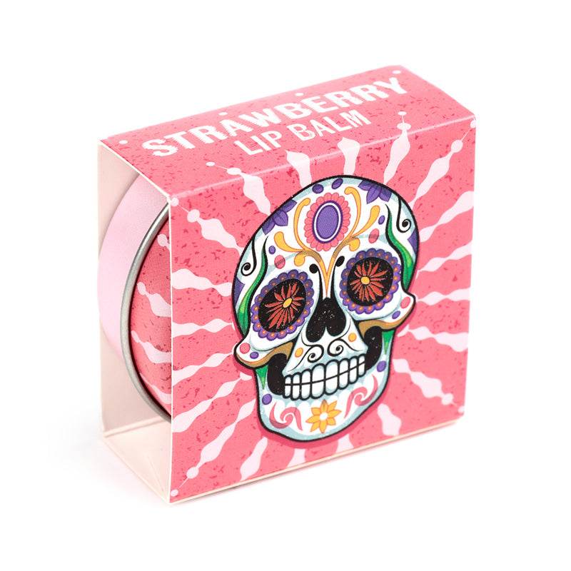 Day of the Dead Lip Balm in a Tin - Gift Arch