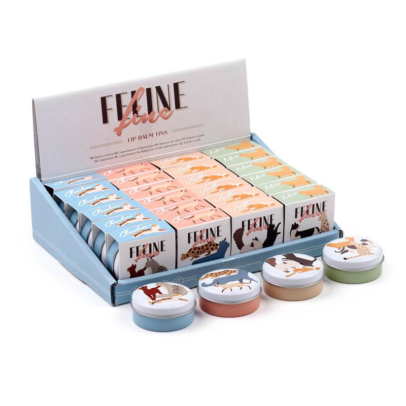 Feline Fine Cats (New) Lip Balm in a Tin - Gift Arch