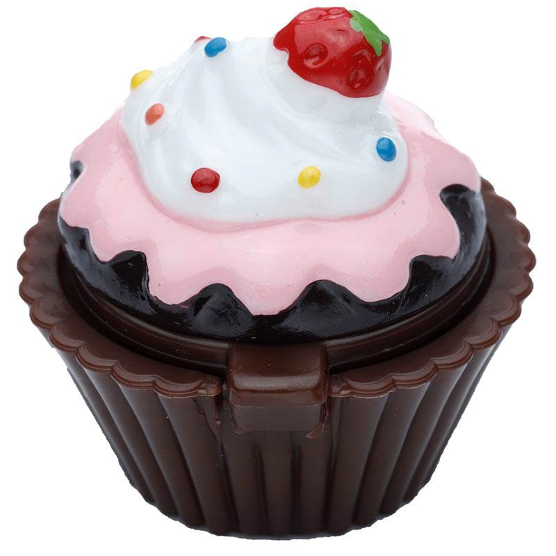 Fun Lip Gloss in Fairy Cake Holder in Display Box - Gift Arch
