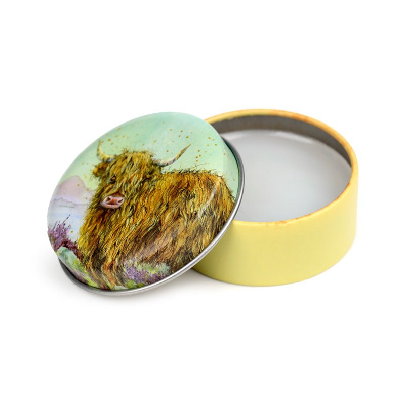 Jan Pashley Highland Coo Lip Balm in a Tin - Gift Arch