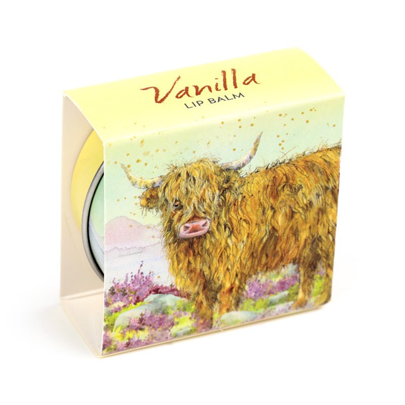 Jan Pashley Highland Coo Lip Balm in a Tin - Gift Arch