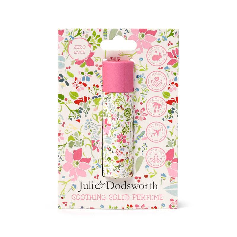 Julie Dodsworth Pink Botanical Solid Perfume Stick Balm - Gift Arch