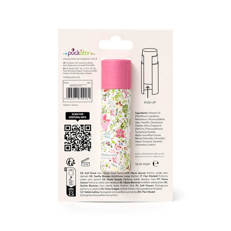 Julie Dodsworth Pink Botanical Solid Perfume Stick Balm - Gift Arch