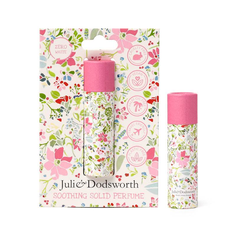 Julie Dodsworth Pink Botanical Solid Perfume Stick Balm - Gift Arch