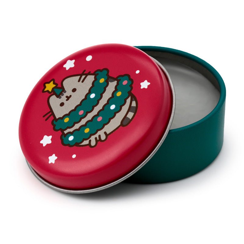 Pusheen the Cat Christmas 2023 Lip Balm in a Tin - Gift Arch