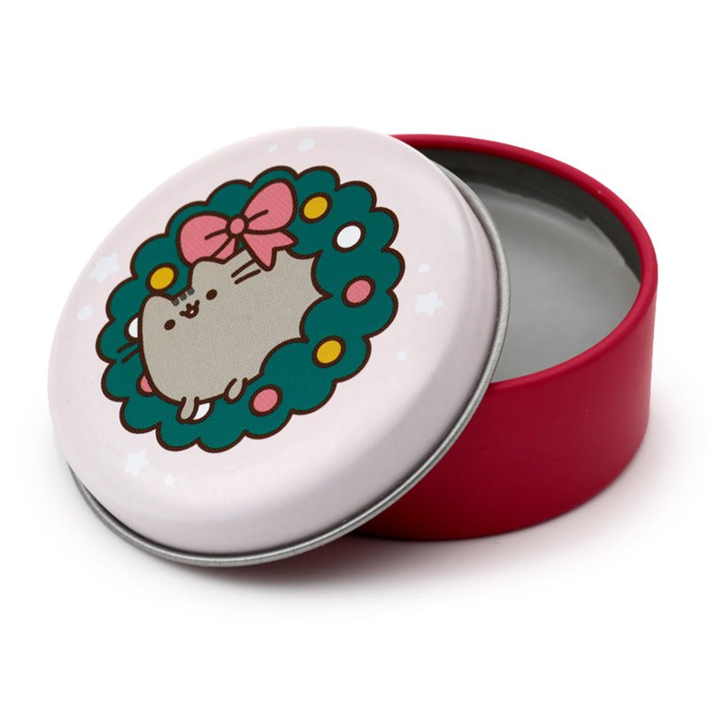 Pusheen the Cat Christmas 2023 Lip Balm in a Tin - Gift Arch