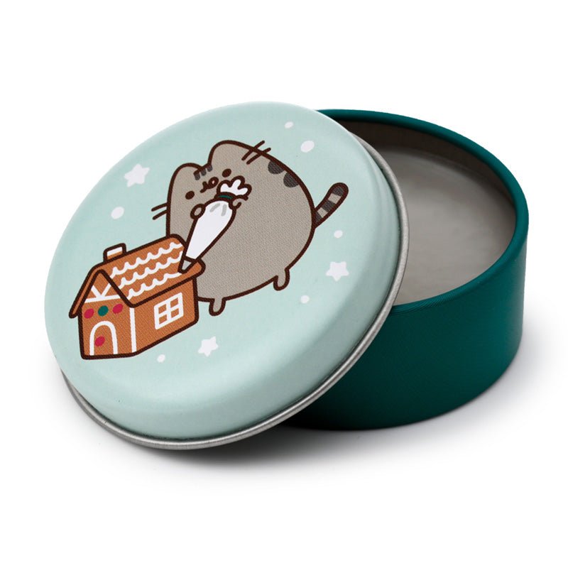 Pusheen the Cat Christmas 2023 Lip Balm in a Tin - Gift Arch