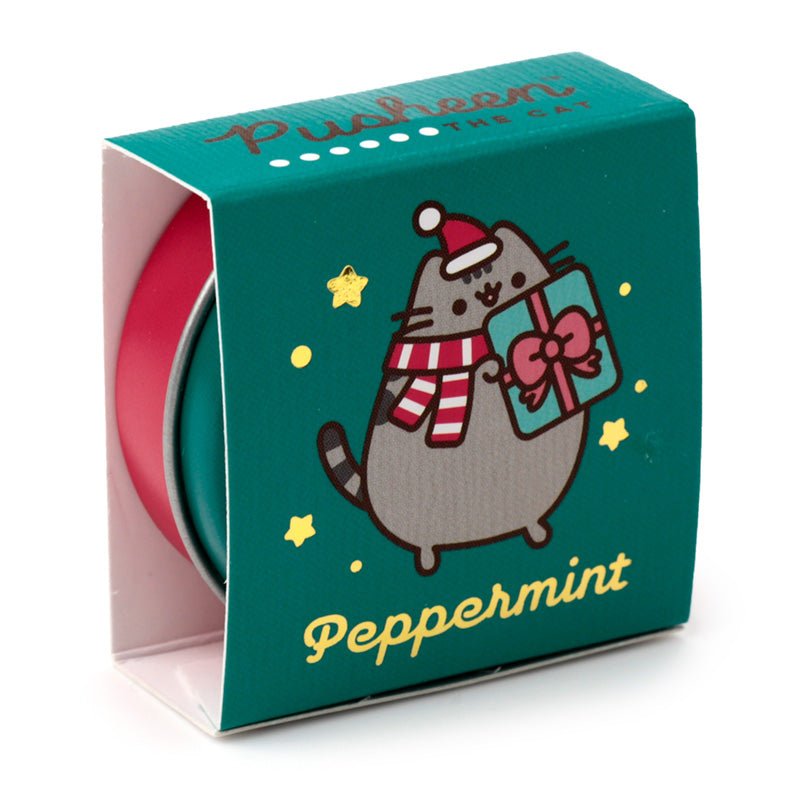 Pusheen the Cat Christmas 2023 Lip Balm in a Tin - Gift Arch