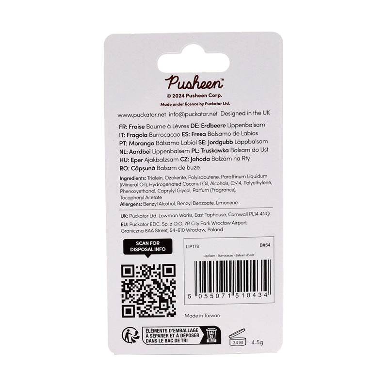 Pusheen the Cat Strawberry Stick Lip Balm - Gift Arch