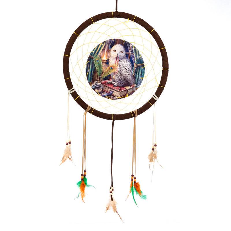 Lisa Parker Guardian Of Spells Owl Dreamcatcher 33cm - Gift Arch